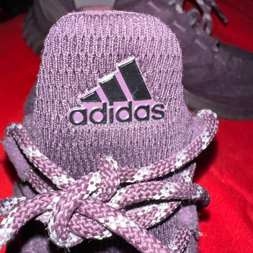 Adidas Bounce Dark Purple Athletic Shoes